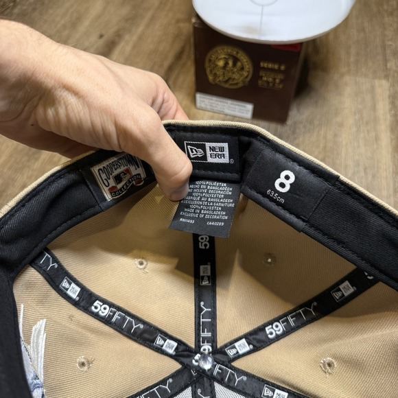 Montreal Expos Hat New Era Cap 8 59Fifty Snowcapped Patch Holiday Exclusive - Picture 6 of 8